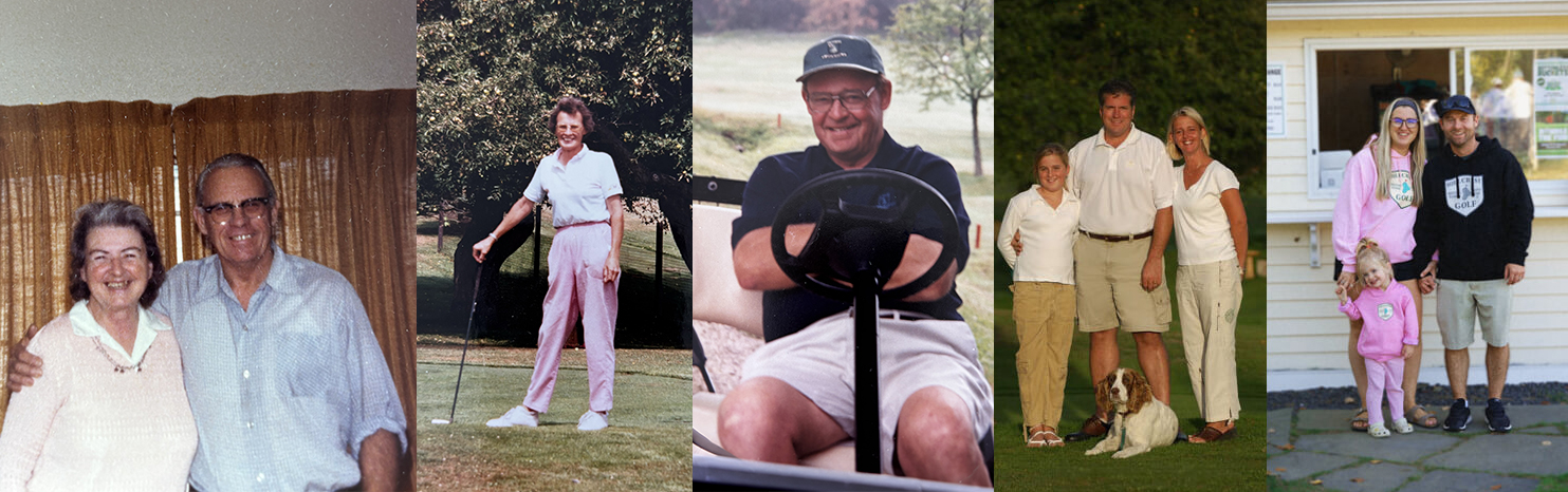 Four generations of the Hillcrest Golf family