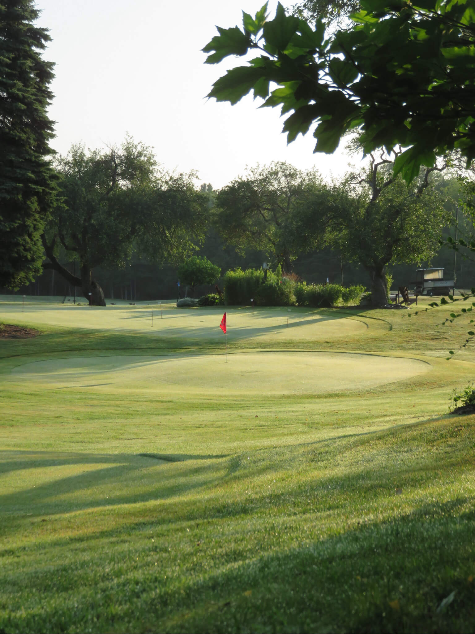 Pitch and putt course view